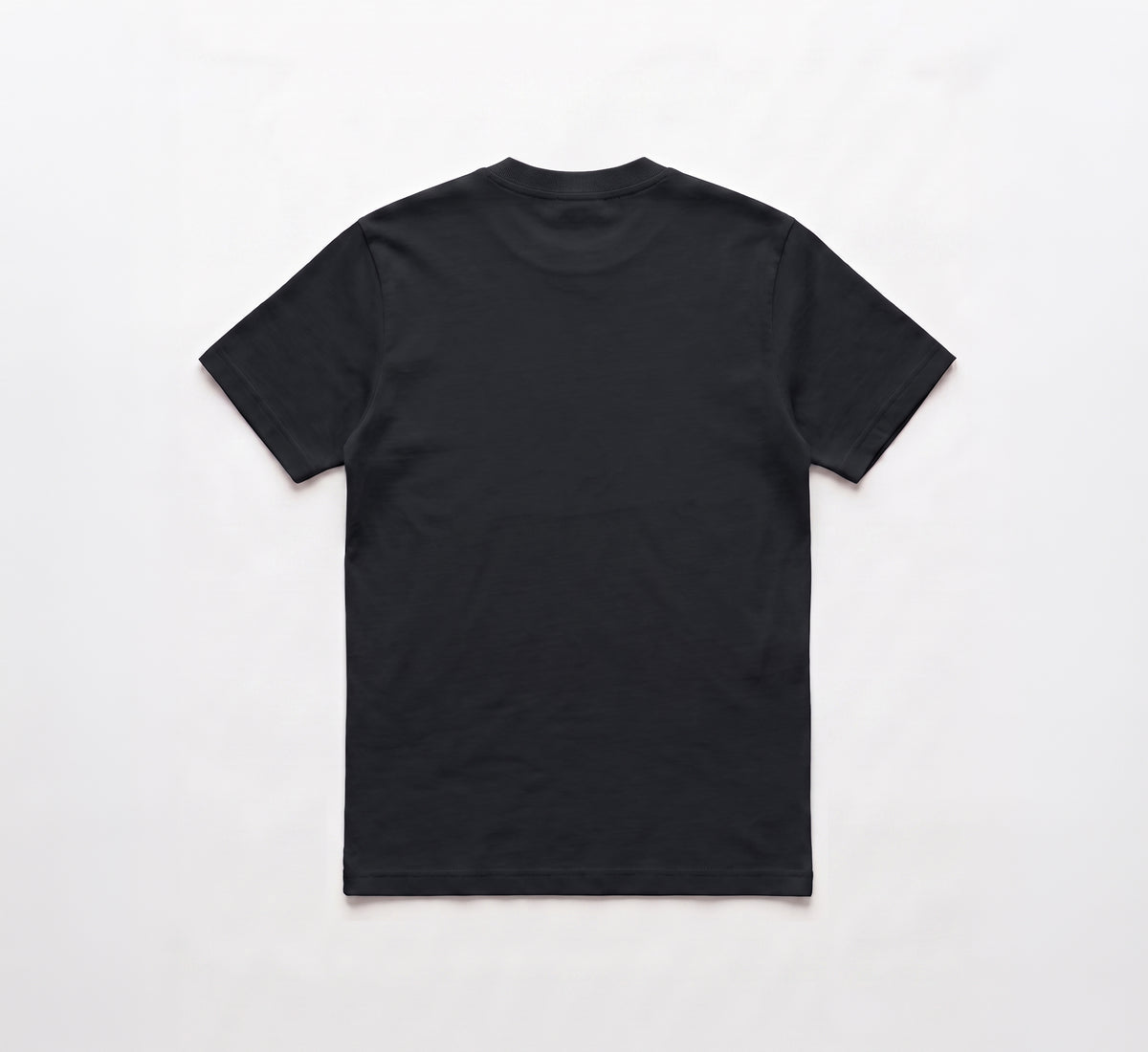 Basic Interlock Tee — Black