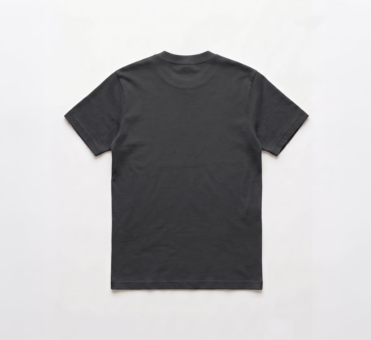 Basic Interlock Tee — Grey