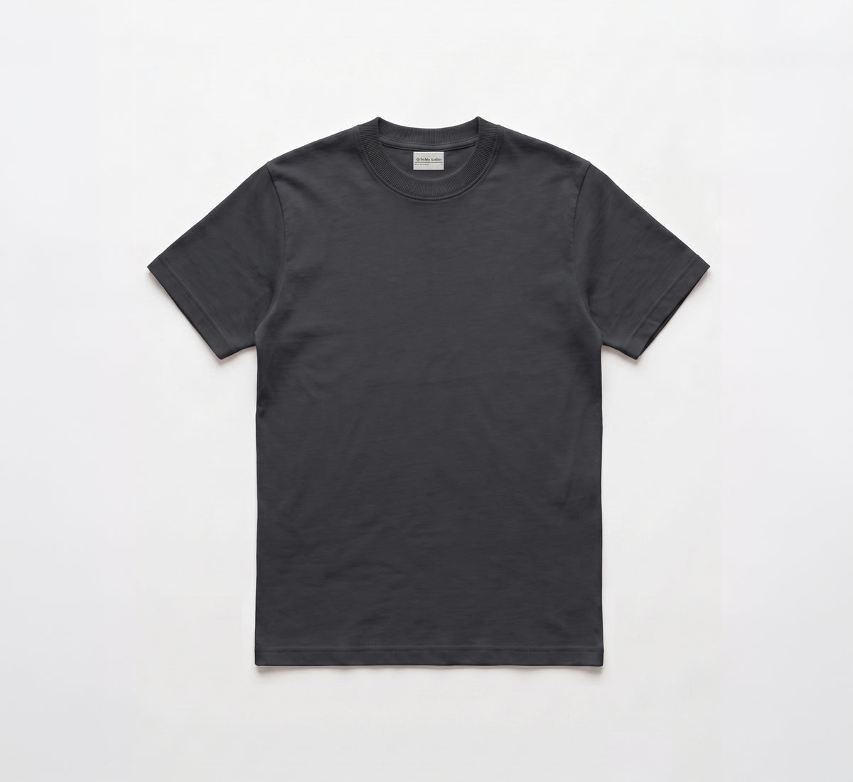 Basic Interlock Tee — Grey