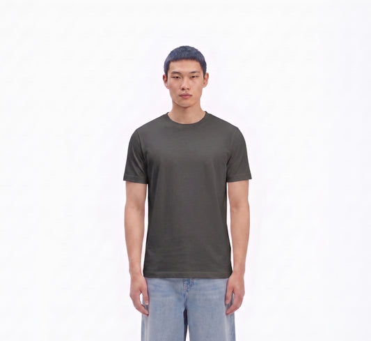 Basic Interlock Tee — Black