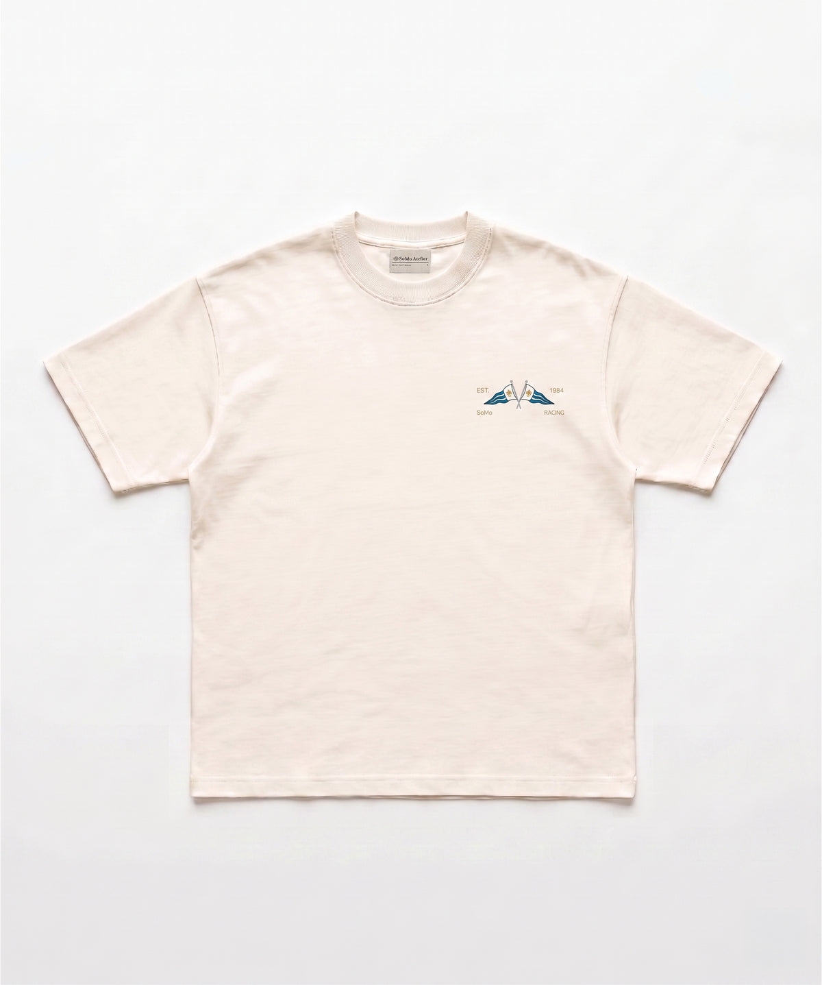 Monaco Racing Club Tee — Blue Helmet