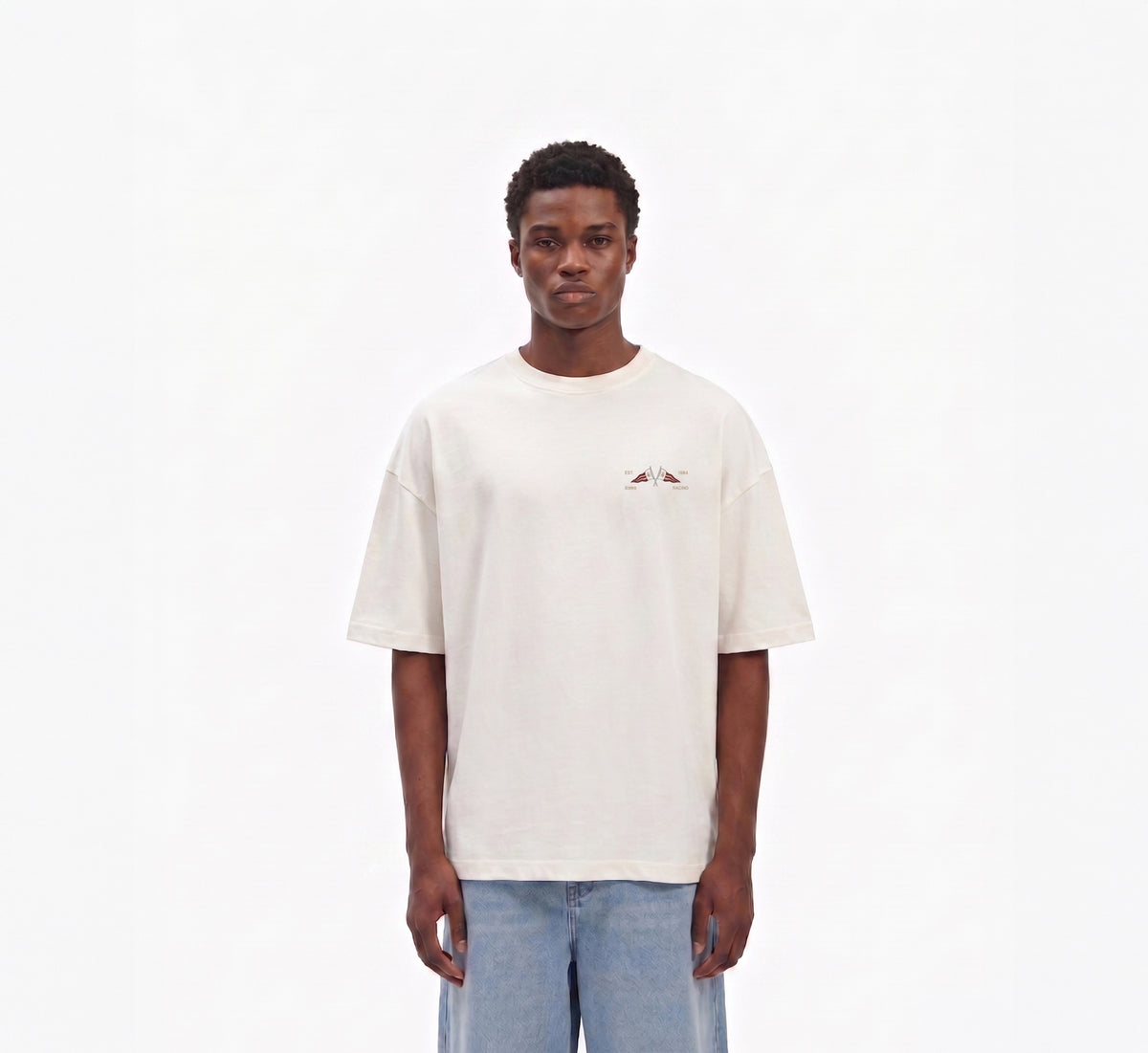 Monaco Racing Club Tee — Burgundy Helmet